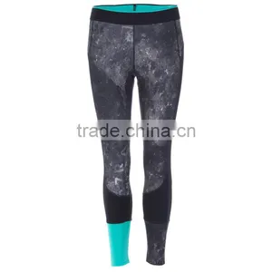 Women Sublimation Sport Pants Wholesale Fitness Yoga Wear Leggings thumbnail-3