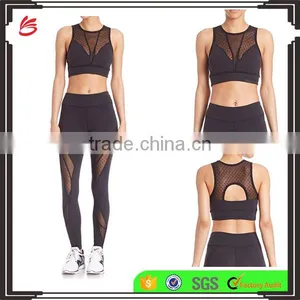 High Quality Parted Women Yoga Wear Manufacturer Custom Fitness Sports Leggings for Women Wholesale Gym Wear thumbnail-1