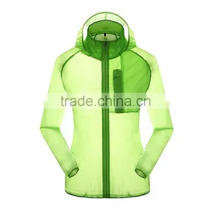 Fashion Wholesale Cheap Quick Dry Outdoor Lady Wind Breaker Jacket thumbnail-1
