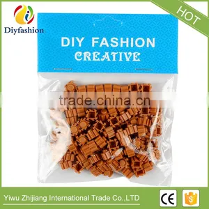 100pcs Each Bag 3D Diamond Plastic Mini Building Blocks Figures Block Toys thumbnail-5