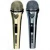 Two in One Gold and Black Dynamic Wire Microphones Set thumbnail-1