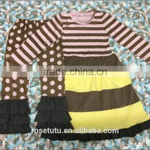 With a Pretty Little Girl Suits, Cheap Wholesale, Large Amount of Discount, the Little Girl's Love Cotton Suit thumbnail-5
