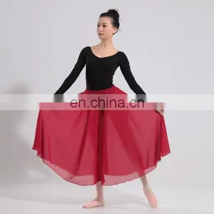 11414501 Long Chiffon Pull On Ballet Skirt Dance Skirt thumbnail-2