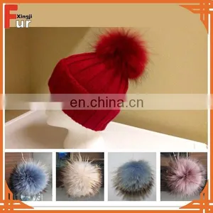 Wholesale Real Raccoon Fur Bobble thumbnail-1