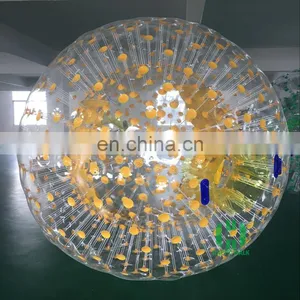 HI PVC/TPU Inflatable Zorbing Ball Inflatable Water Zorb Balls Rental for Sale thumbnail-5