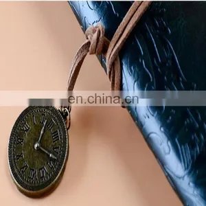 Customized Art Paper Personalized Notebook/ Fashion Design Vintage Notebook Printing With Rule and Elastic Band thumbnail-5