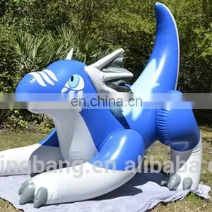 Ningbang Hot Sale Giant Inflatable Zenith Dragon Blue Color,pvc Inflatable Toy thumbnail-2