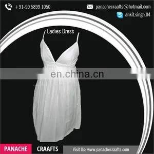 2017 Women Long One Piece White Dress thumbnail-4