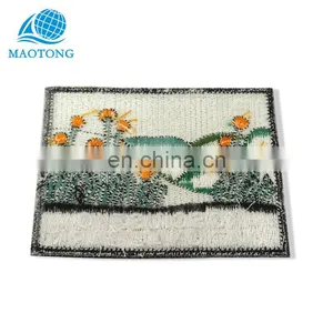 OEM China Factory Cheap Custom Personalized 3D Traveling University Embroidery Blank Patches for Embroidery thumbnail-2