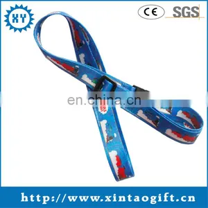 2013 Free Customized Woven Imprinted Silk Lanyars thumbnail-1