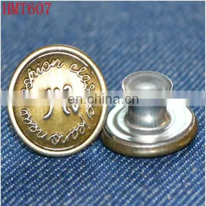 Stainless Steel Metal Jeans Button thumbnail-1