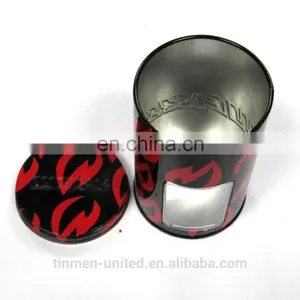 Black Tea Tin Box Round Tin Box thumbnail-2