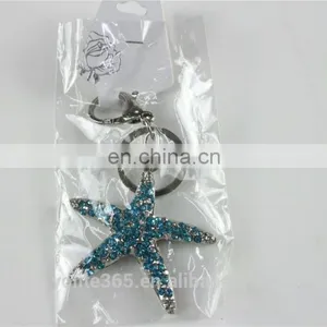High Good Quality Gifts Metal Key Chain Star Creative Diamond Bag Accessories thumbnail-4