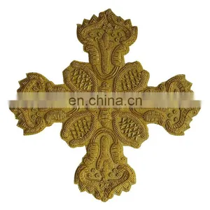 Church Hand Embroidery Cross Badges thumbnail-1