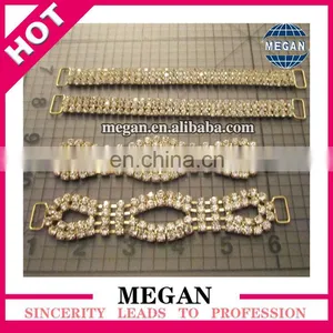 Rhinestone Crystal Bikini Connectors/ Metal Bikini Connector thumbnail-1
