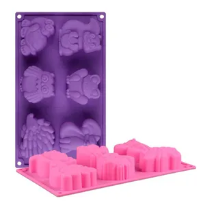 Free Sample Food Grade Silicone Cake Mould Baking Mousse Pudding Mould Tool thumbnail-1
