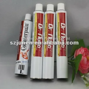 GMP Standard Aluminum Pharmaceutical Ointment Filling Tube thumbnail-1
