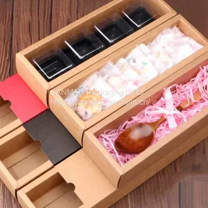 Durable Kraft Paper Paper Bag With Handle thumbnail-5
