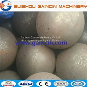 Grinding Media Mill Balls, Forged Steel Rolled Balls, Grinding Media Balls thumbnail-2
