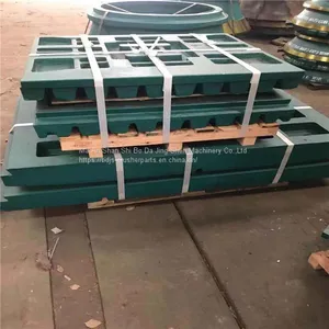 Fixed Swing Jaw Plate High Manganese Steel Nordberg Jaw Crusher Wear Parts thumbnail-3