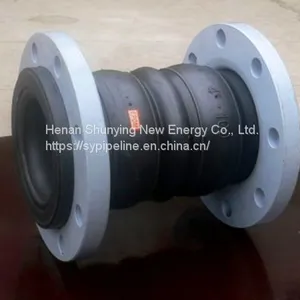 Double Spheres Flexible Rubber Joint With Tie Rods thumbnail-4