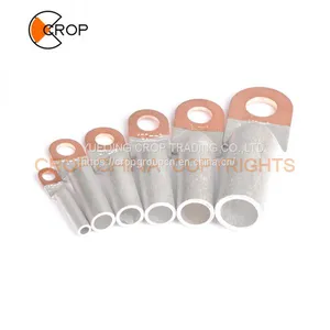 CROP Promotion Bimetallic Compression Copper Aluminum Cable Lug Terminal Connector DTL-1 Series thumbnail-2