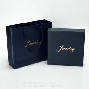 Factory Wholesale Customization Pearl Necklace Jewelry Box Jewelry Ring Necklace and Bracelet Packaging Box thumbnail-2