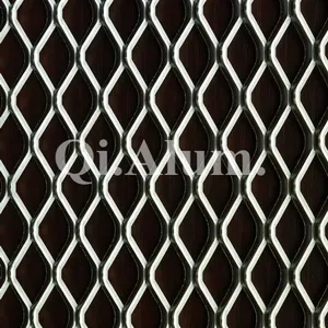 Aluminum Ceiling Expanded Metal Mesh China PVDF Paint Panel thumbnail-3