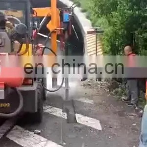 Hydraulic Pile Driver Machine Pile and Pulling Loader Machine for Sale thumbnail-1