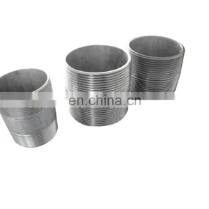 Hot Dip Galvanized Electrical Galvanized Steel Pipe Nipples List thumbnail-3
