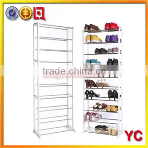 2015 Hot Sale 10-tier Metal Frame Shoe Display Rack thumbnail-1