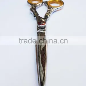 New Professional Barber Razor Scissor / Shear - Hair Cutting Scissor / Shear (Orange Beauty) thumbnail-6