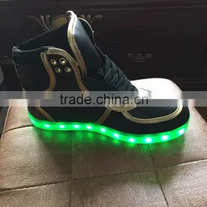 Ultra-affordable Price Unique Design Adults LED Light up Basketball Shoes, LED Sport Shoes, Adults Running Shoes With LED Light thumbnail-1