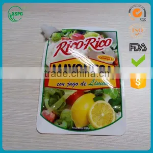 Custom Stand up Corner Seal Private Label Spout Pouch thumbnail-1