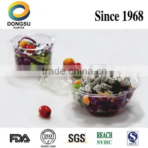 8oz PET Bowl, Plastic Deli Cup,plastic Food Container,restaurant Salad Container thumbnail-1