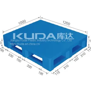 Heavy Duty Rack for Warehouse of China Manufacturer 1210D PBTZ PLASTIC PALLET thumbnail-1
