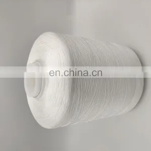 Good Selling High Tenacity Polyester Nylon 6 Nylon 66 Bonded Sewing Thread Raw White for Leather Products thumbnail-3