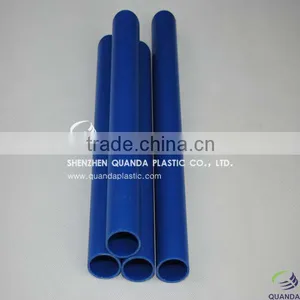 Blue Clear ABS Plastic Hard Tubes thumbnail-1