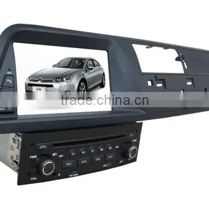 For Citroen 2013 C5 Touch Screen Double-DIN Car DVD Player In Dash Navigation System Build-In GPS/CANBUS/DVD/CD/MP3/MP4/USB/SD thumbnail-2