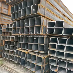 Yunnan Q235 Square Tube Wholesale Hot Dip Galvanized Square Tube 40 * 80 * 3 Square Tube Kunming Sales Square Tube thumbnail-5