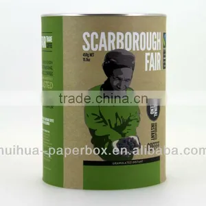 Hot Coffee Package Round Paper Tube thumbnail-1