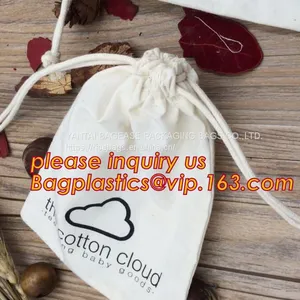 China Cotton Drawstring Bags, Reusable Muslin Bag Natural Cotton Bags With Drawstring Produce Bags Bulk Gift Bag Jewelry Pouch Factory Cotton Drawstring Bags, Reusable Muslin Bag Natural Cotton Bags With Drawstring Produce Bags Bulk Gift Bag Jewelry Pouc thumbnail-5