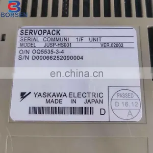 Popular Original Japan Yaskawa Servo Drive Servopack JUSP-HS001 JUSP-NS600 thumbnail-3