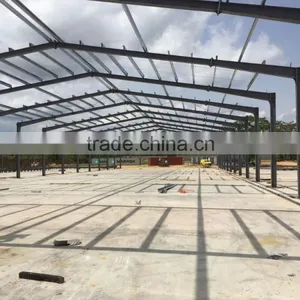 Multi-span Steel Structure With Epoxy Painted Steel Frame Q345 in Cameroon thumbnail-5