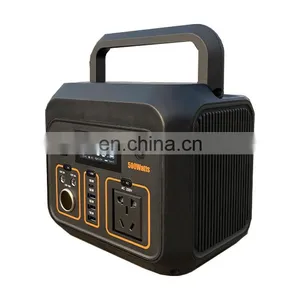 Wilderness Survival 200W 400W 500W 110V 220V Camping Portable Power Station Solar Wind Power Bank thumbnail-3
