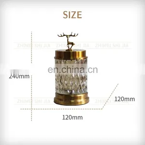 Little Mini Glass Cookie Jar For Food Storage thumbnail-2