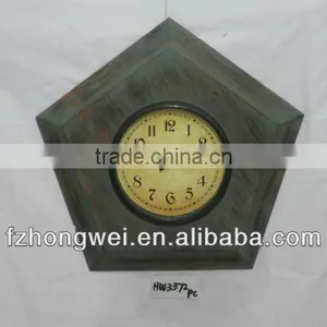 Hongwei 2013 Antiquated Natural Wood Decorative Clocks& Wood Wall Decorative Clocks thumbnail-1