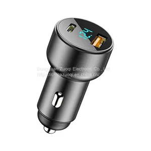 LED Display 12V 24V QC3.0 Quick Charge Multi Dual USB Port Car Charger Adapter thumbnail-2