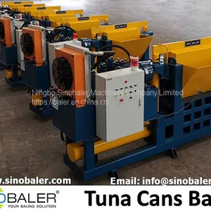 Tuna Cans Baler: Efficient Waste Management in the Tuna Industry thumbnail-1