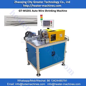 GT-WS201 Auto Wire Straight+ Shrink +Cut Machine for Hot Runner Heaters thumbnail-1
